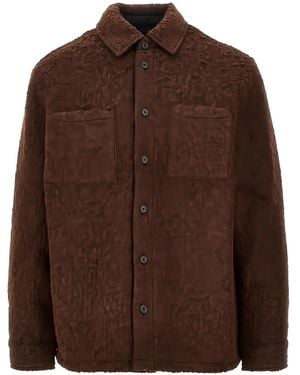 Wax London Chemise À Design Réversible - Marron