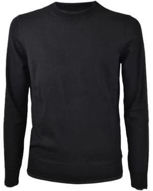Paolo Pecora Wool Polo Shirt - Black