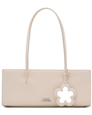 Marc Jacobs Mittelgroße The Mirror Schultertasche - Weiß