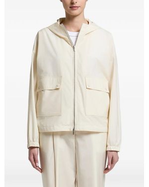 Peserico Chaqueta Liviana Con Capucha - Neutro