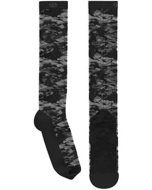 DIESEL Skw-Mantra Logo-Detail Socks - Black