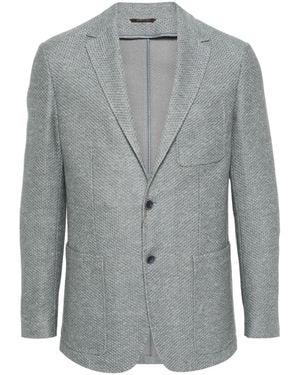 Canali Single-Breasted Blazer - Gray