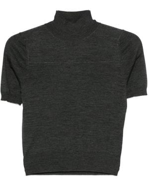 GOES BOTANICAL Jersey con cuello vuelto - Negro