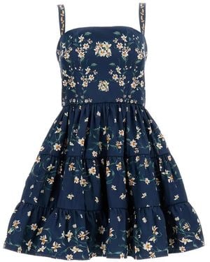 Agua Bendita Mini Lima Promesa Dress - Blue