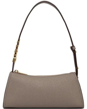 DKNY Logo-Plaque Shoulder Bag - Grey