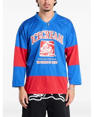 ICECREAM Team Hockey T-Shirt - Blauw