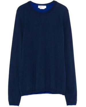 Gabriela Hearst Crew-Neck Jumper - Blue
