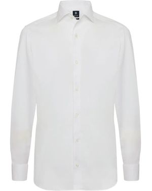 BOGGI Pinpoint Shirt - White
