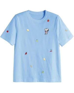 Chinti & Parker Snoopy Fruit T-Shirt - Blue