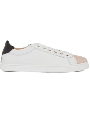 Agl Attilio Giusti Leombruni Sade Panelled Sneakers - White