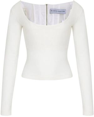Gloria Coelho Haut Corselet - Blanc