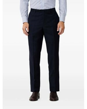 Hackett Klassische Hose Mit Bügelfalten - Blau