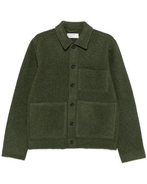 Universal Works Patch-Pocket Jacket - Green