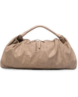 SOMMET Sac Porté Épaule Aura Petalino - Marron