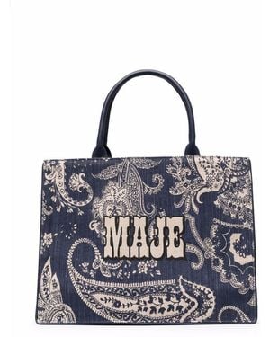 Maje tote bag online