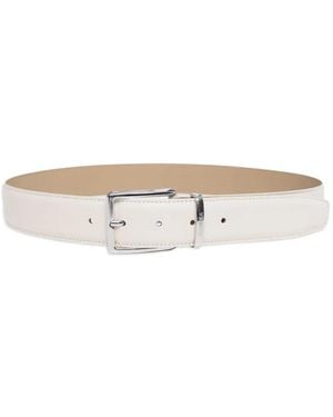 MEDEA Buckle-Fastening Belt - Blanc