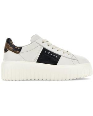 Hogan H-Stripes Sneakers - Weiß