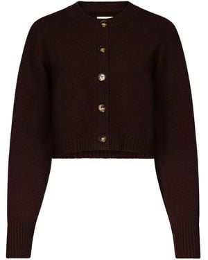 Loulou de Saison Buttoned Cardigan - Black