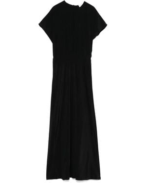 Matteau Vestido de seda - Negro