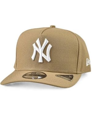 KTZ 9Fifty A-Frame New York Yankees Baseball Cap - Metallic