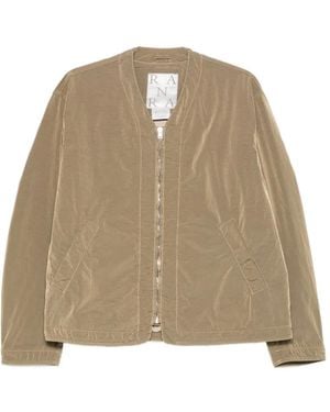 RANRA V-Neck Jacket - Natural