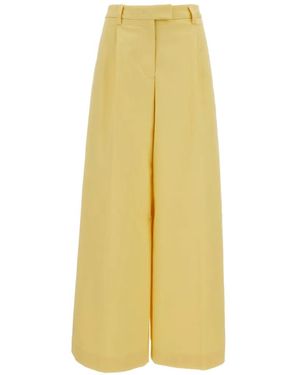 Thelatest Pleated Trousers - Yellow