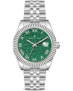 Christian Van Sant Stellar 41Mm Watch - Green