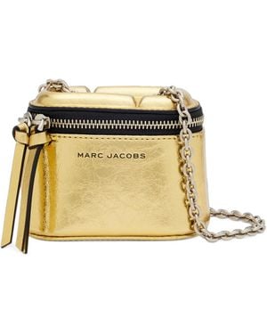 Marc Jacobs Metallic Leather Vanity Bag