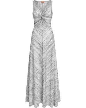 Missoni Sleeveless Long Dress - White