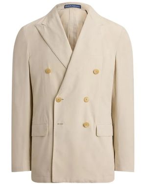 Polo Ralph Lauren Doppelreihige Polo Soft Jacke - Natur