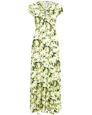Proenza Schouler Noelani Twist Dress - Metallic