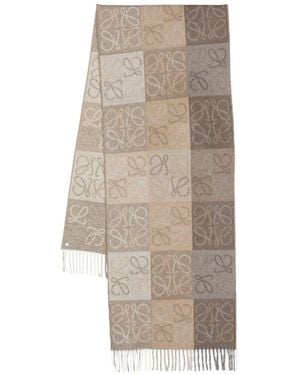 Loewe Sciarpa con logo - Neutro