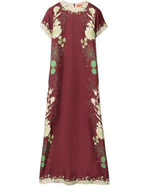 La DoubleJ Swing Midi Dress - Purple