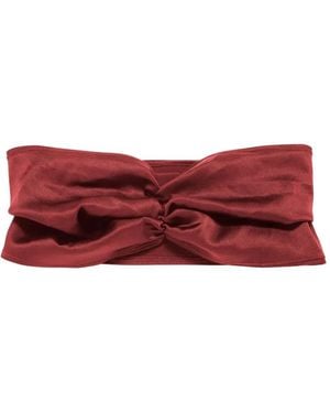 Jennifer Behr Norma Head Wrap - Red