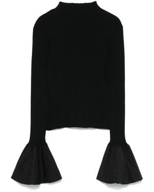 ROTATE BIRGER CHRISTENSEN Kapa Balloon Trui - Zwart