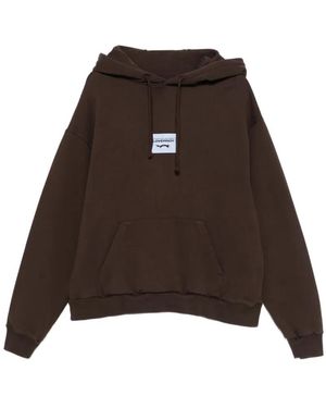 Charles Jeffrey Hoodie À Oreilles De Lapin - Marron