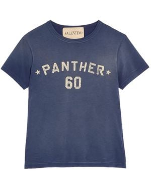 Valentino Garavani Chez-Patch T-Shirt - Blue