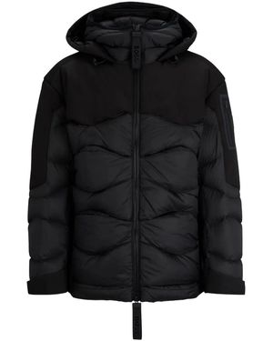 BOSS J_Convex Padded Jacket - Black