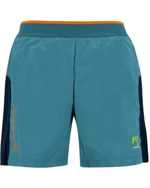 Karpos Panelled Shorts - Blue