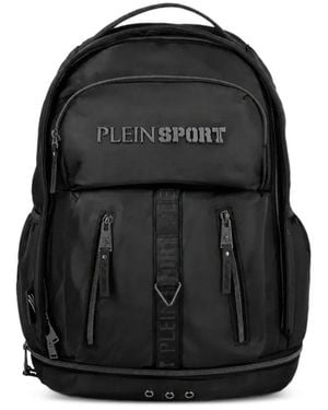 Philipp Plein Logo-Lettering Backpack - Black