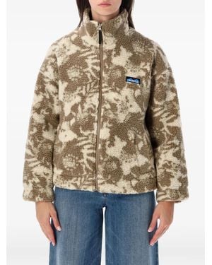 Kavu Veste Loven En Polaire À Imprimé Floral - Multicolour