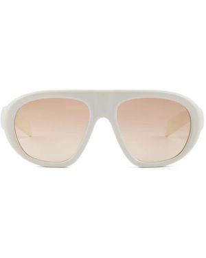 Prada Pilot-Frame Sunglasses - Natural