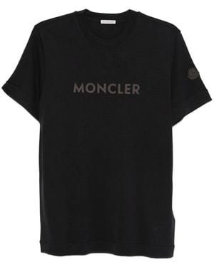 Moncler Logo-patch T-shirt - ブラック