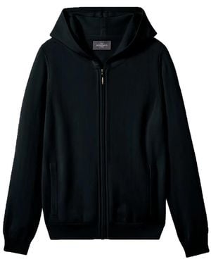 Bompard Hoodie À Fermeture Zippée - Blue