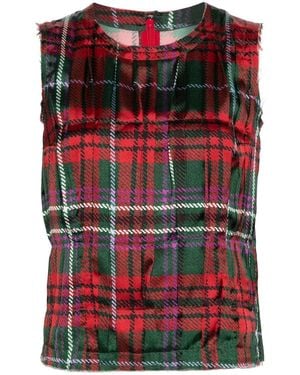 Comme des Garçons Graphic-Print Tank Top - Red