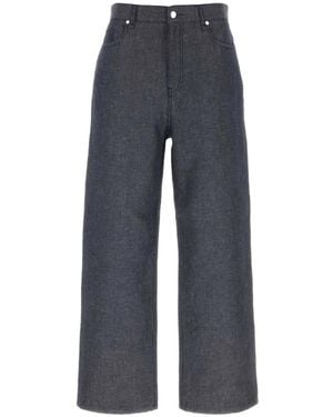 Fendi Straight-Leg Jeans - Blue