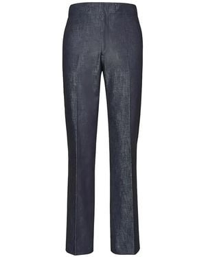 Ferragamo Belt-Loop Trousers - Blue