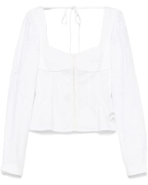 Marine Serre Regenerated Shirt - White