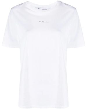 IRO Logo Print T-Shirt - White