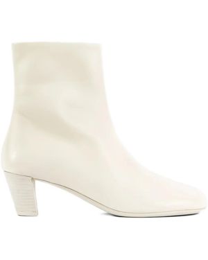 Marsèll Round-Toe Boots - White